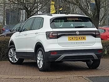 Used VW T-Cross SE 115 HP (84 kW) 2020 White SUV