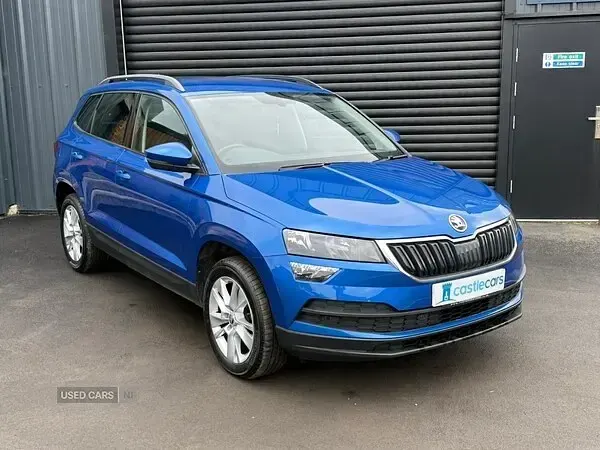 Used Skoda Karoq SE Technology 2021 Blue SUV