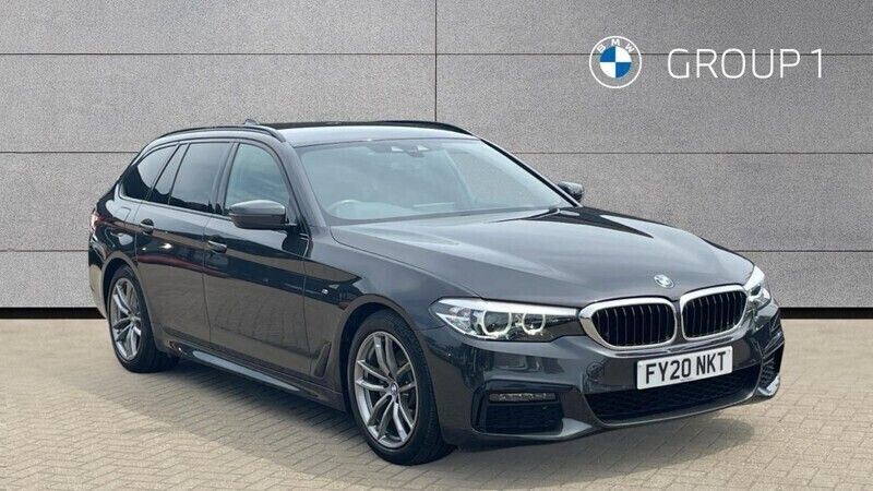 Grey Used 2020 BMW 520 M Sport Estate | £22,555 (Good price) - Image 1/4