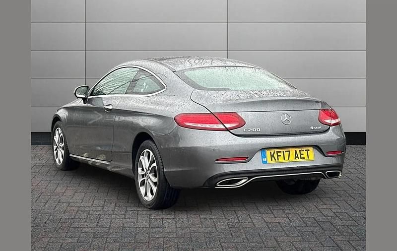 Used Mercedes C200 Premium 184 HP (135 kW) 2017 Grey Coupe