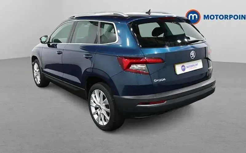 Second-hand Skoda Karoq SE L 116 CP (85 kW) 2019 Albastru SUV