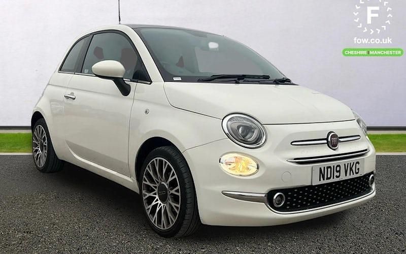 White Used 2019 Fiat 500 Star Hatchback | £7,999 (Fair price) - Image 1/4