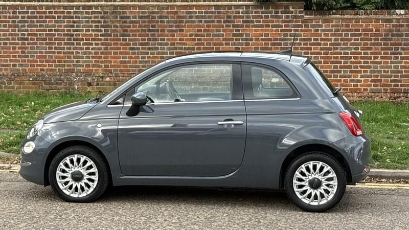 Grey Used 2019 Fiat 500 Lounge Hatchback | £12,499 (Expensive) - Image 1/4