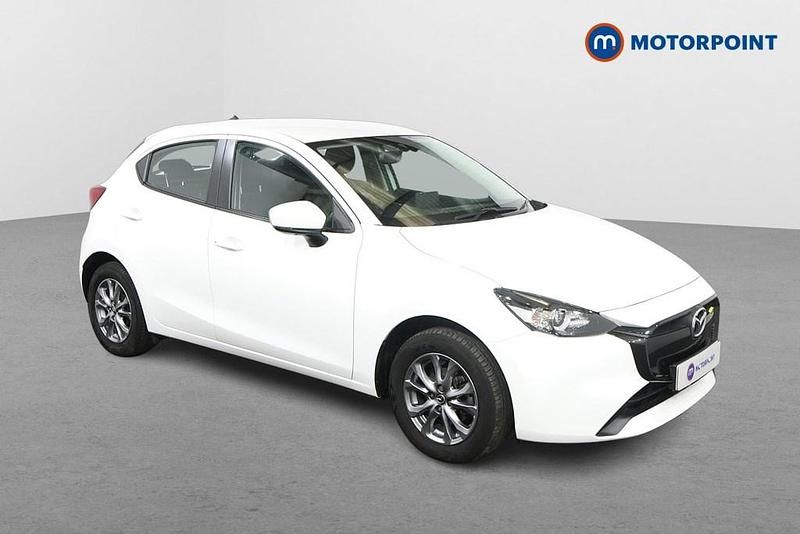 White Used 2024 Mazda 2 Center-Line Hatchback | £14,499 (Fair price) - Image 1/4
