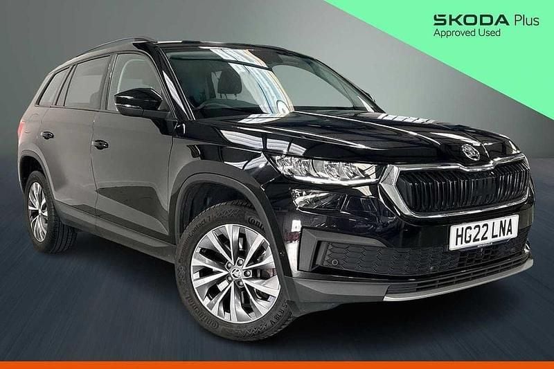 Second-hand Skoda Kodiaq SE Drive 110 CP (80 kW) 2022 Negru SUV