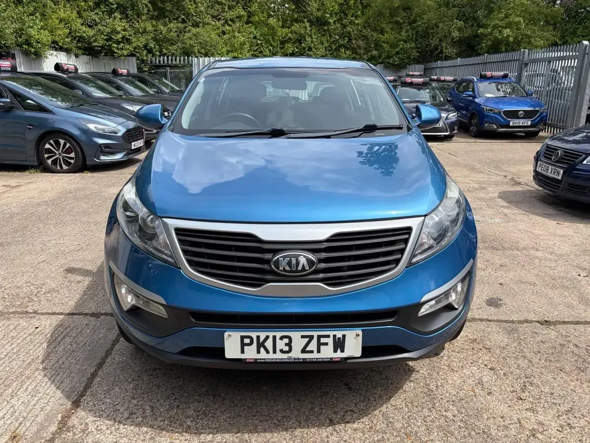 Used Kia Sportage 114 HP (83 kW) 2013 Blue SUV