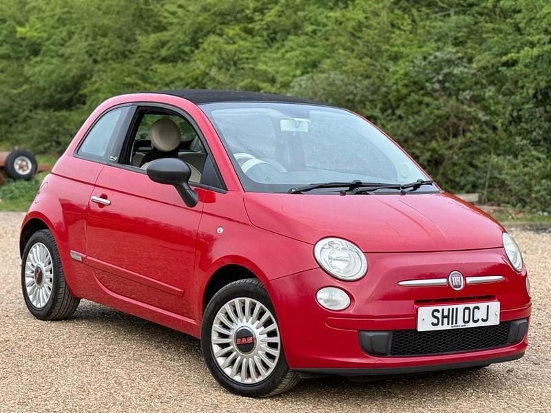Red Used 2011 Fiat 500C Pop Cabriolet | £1,000 (Super price) - Image 1/4