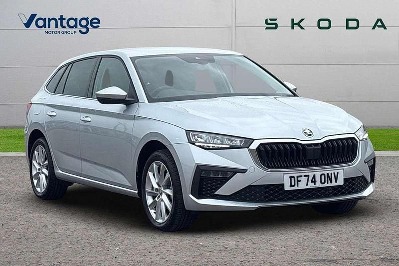 Brilliant silver metallic Used 2024 Skoda Scala SE L Hatchback | £20,590 (A bit pricey) - Image 1/4