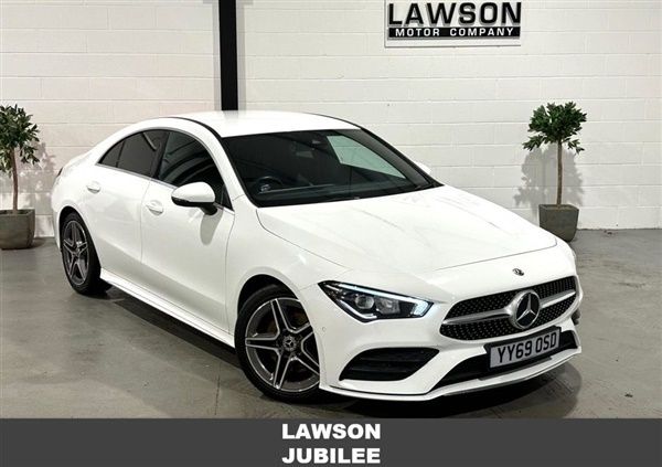 White Used 2019 Mercedes CLA200 AMG line Coupe | £18,490 (Fair price) - Image 1/1