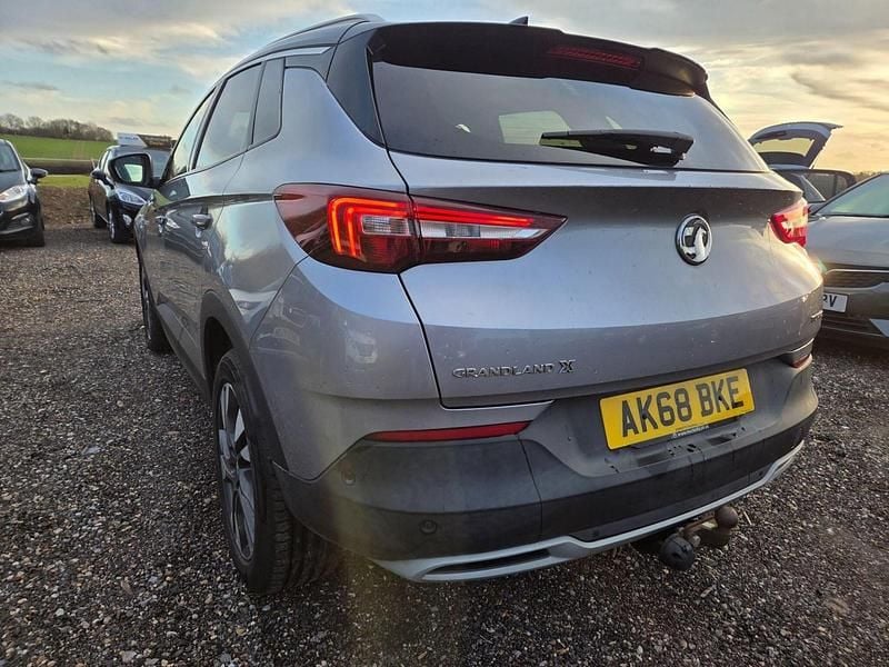 Used Vauxhall Grandland X Sport 2018 Grey SUV