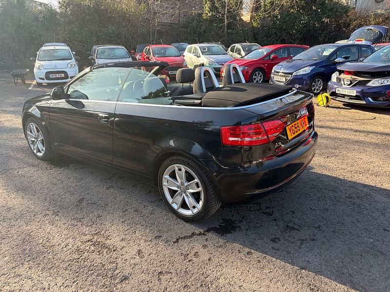 Used Audi A3 Cabriolet Sport 2009 Black Cabriolet