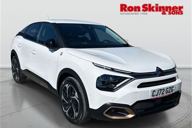 White Used 2023 Citroën C4 PureTech Hatchback | £20,399 (Expensive) - Image 1/4