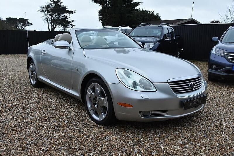 Used Lexus SC430 2002 Silver Cabriolet
