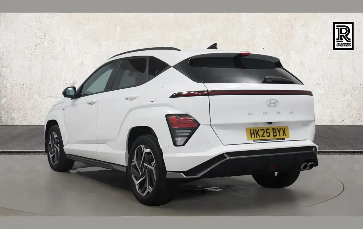 New Hyundai Kona N Line 127 HP (93 kW) 2025 White SUV