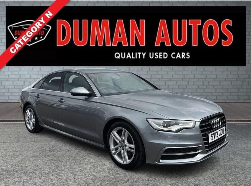 Used Audi A6 S-Line 177 HP (130 kW) 2013 Grey Sedan