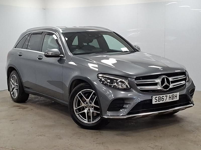 Used Mercedes GLC220 AMG line 170 HP (125 kW) 2017 Grey SUV