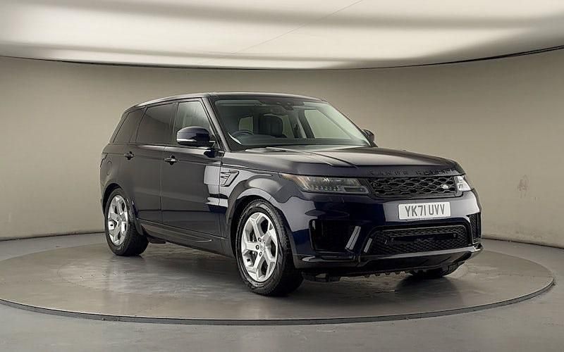 Portofino blue Used 2021 Land Rover Range Rover Sport HSE SUV | £32,550 - Image 1/4