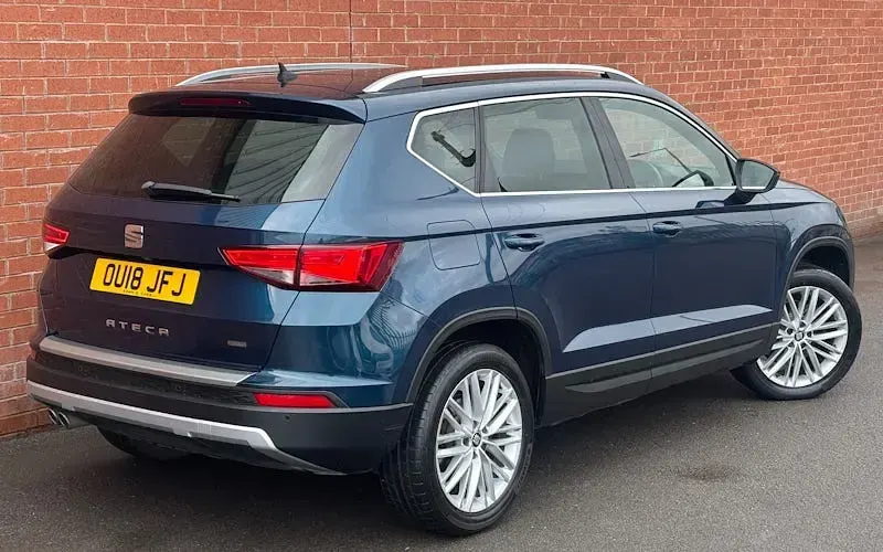 Used Seat Ateca 4Drive 190 HP (139 kW) 2018 Blue SUV