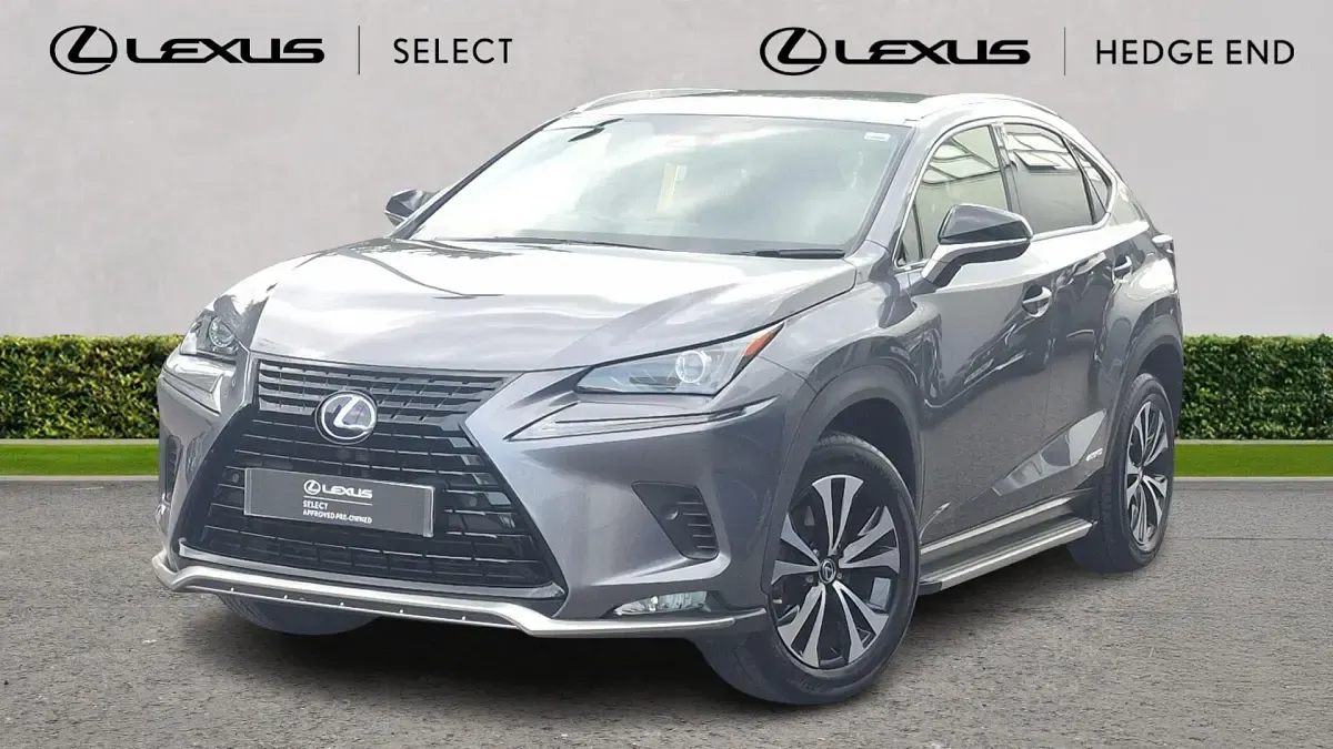 Used Lexus NX300h 197 HP (144 kW) 2021 Mercury grey SUV