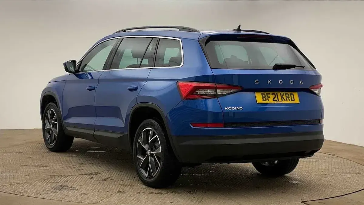 Second-hand Skoda Kodiaq SE L 110 CP (80 kW) 2021 Albastru SUV