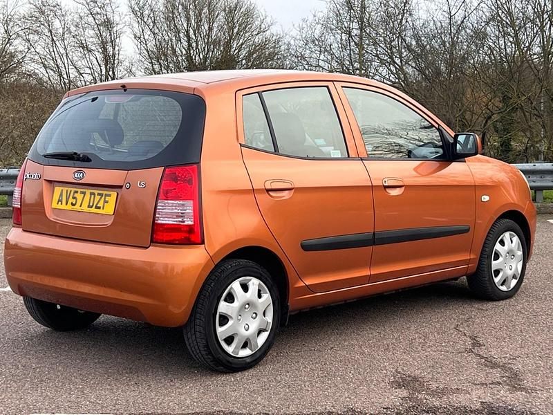 Used Kia Picanto 2007 Orange Hatchback