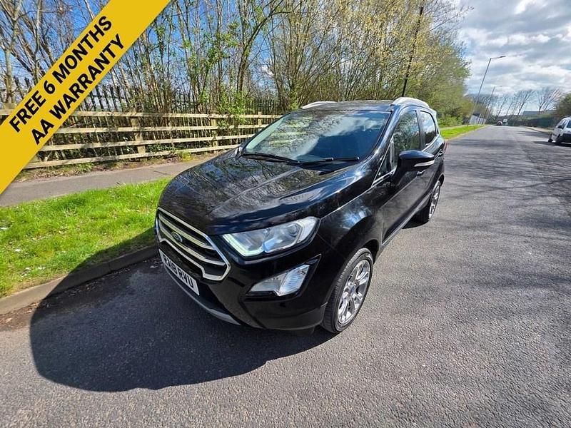 Used Ford Ecosport Titanium 125 HP (91 kW) 2018 Black SUV