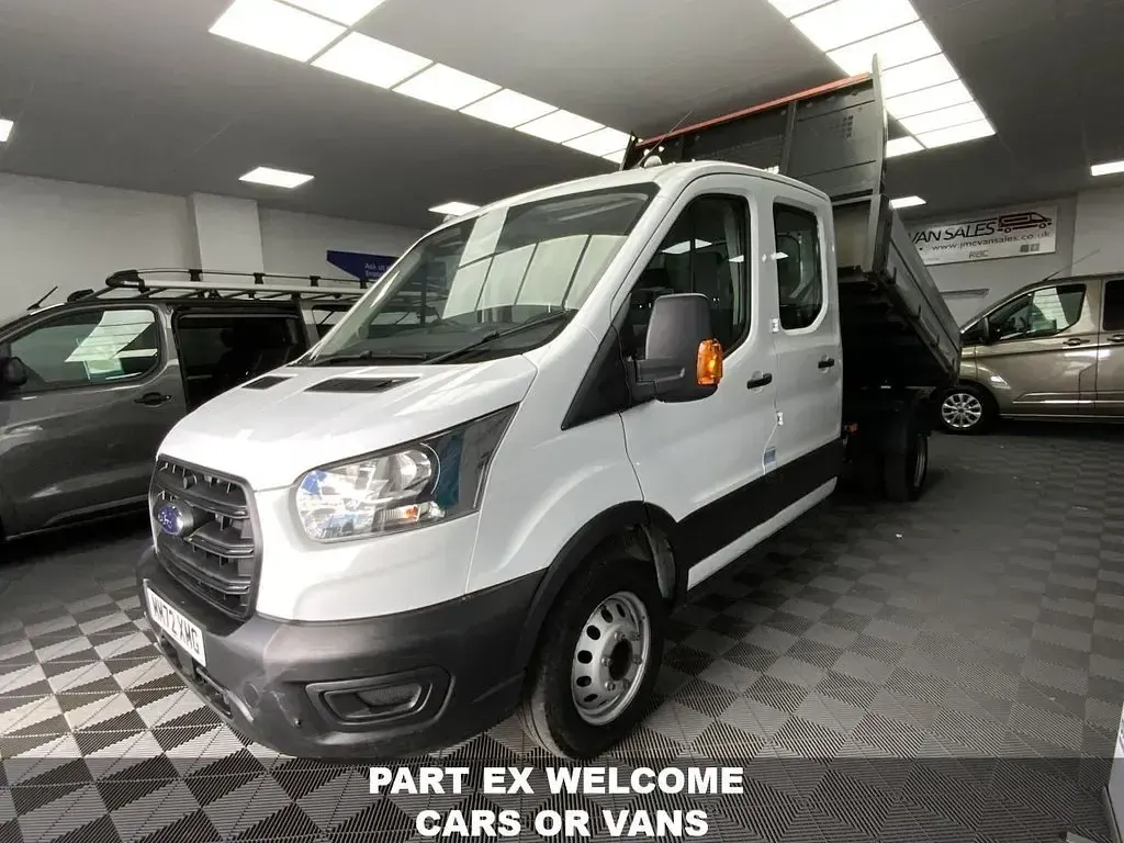 Used Ford Transit 130 HP (95 kW) 2022 White Sedan