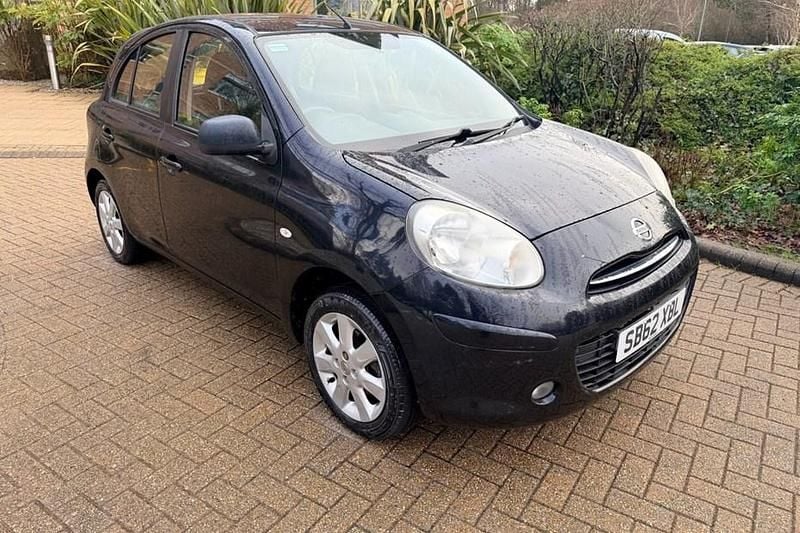 Used Nissan Micra Acenta 80 HP (58 kW) 2012 Black Hatchback
