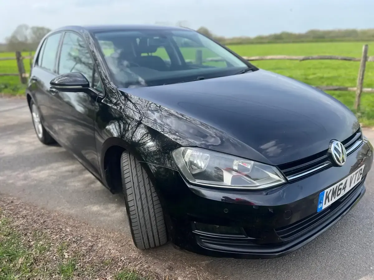 Used VW Golf VII Match 2014 Black Hatchback