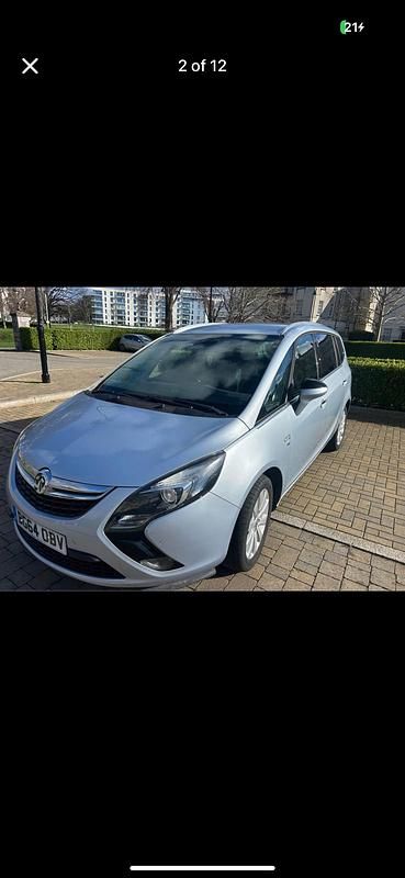 Used Vauxhall Zafira 2014 Silver MPV