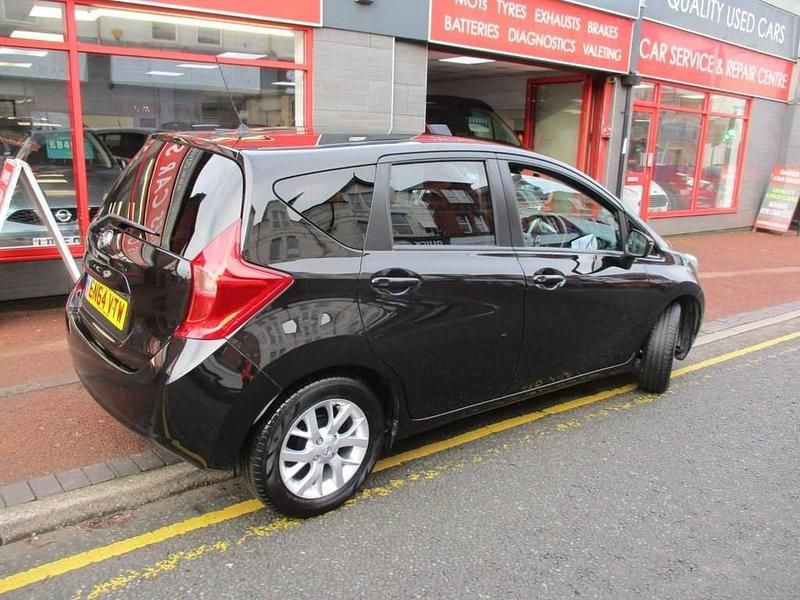 Used Nissan Note Acenta Premium 80 HP (58 kW) 2015 Black MPV