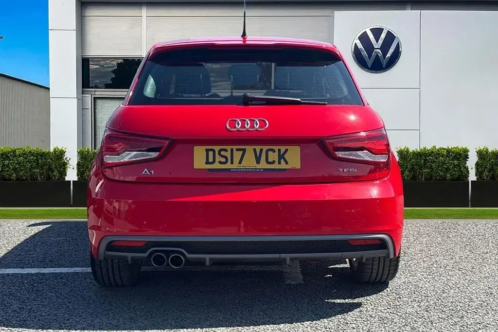 Used Audi A1 S-Line 150 HP (110 kW) 2017 Red Hatchback