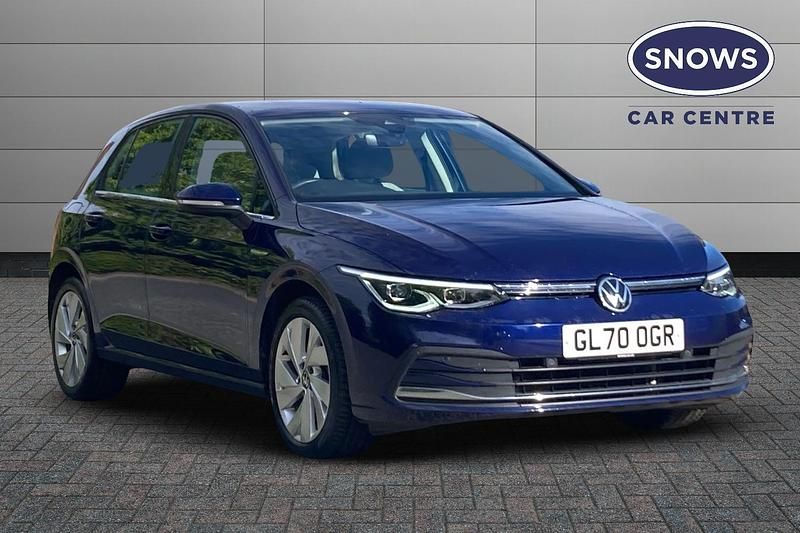 Blue Used 2020 VW Golf VIII Style | £16,722 (Fair price) - Image 1/4