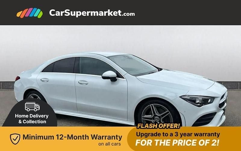 Used 2022 Mercedes CLA220 AMG Line Premium Sedan | £19,797 (Good price) - Image 1/3