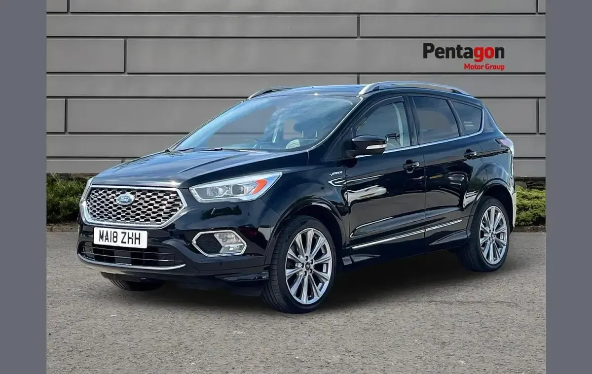 Used Ford Kuga Vignale 150 HP (110 kW) 2018 Black SUV