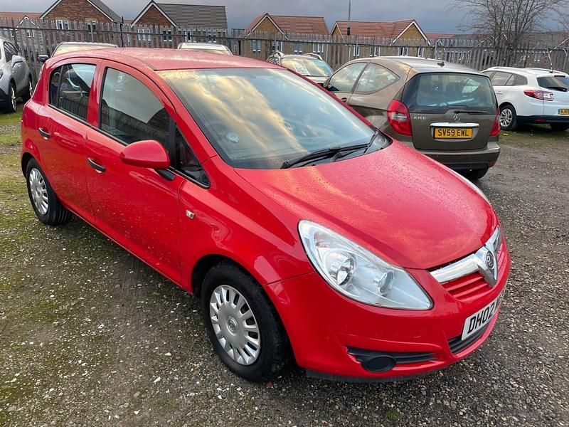 Used Vauxhall Corsa S 85 HP (62 kW) 2010 Red Hatchback