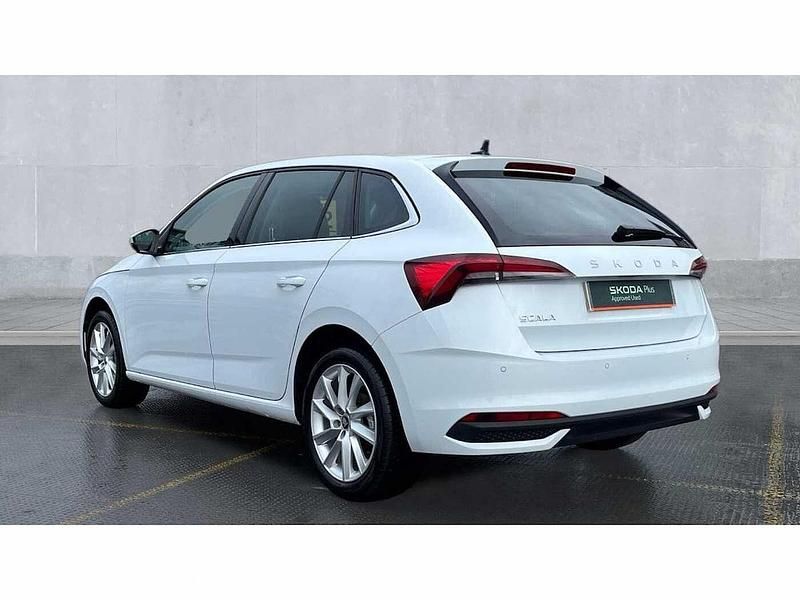 Used Skoda Scala SE L 116 HP (85 kW) 2025 White Hatchback