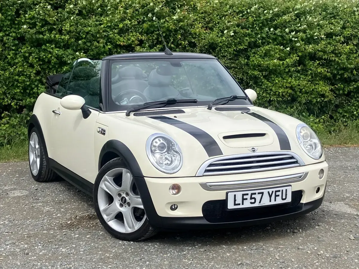 Used Mini Cooper S Cabriolet 2007 White Cabriolet