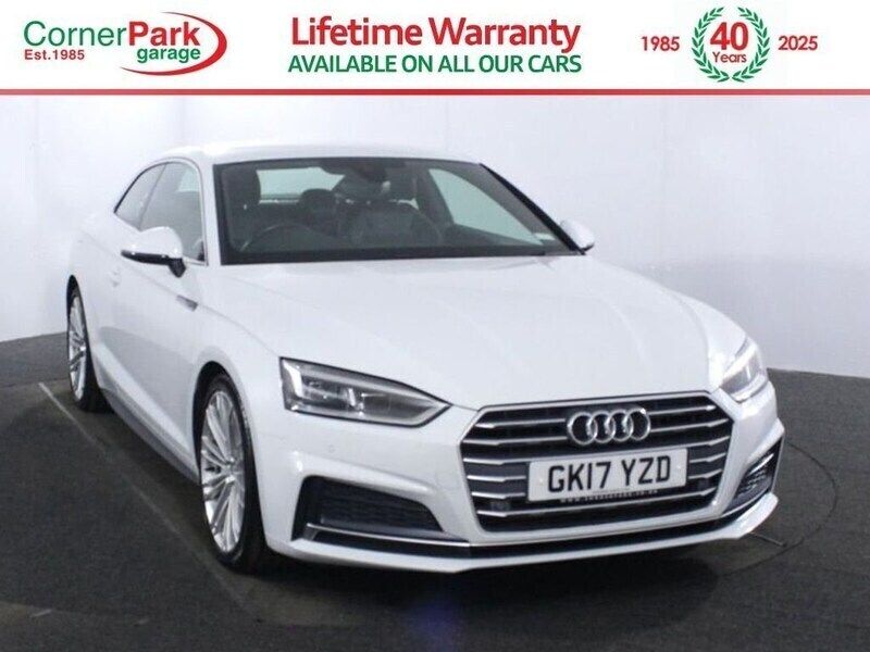 White Used 2017 Audi A5 S-Line Coupe | £14,499 (Fair price) - Image 1/4