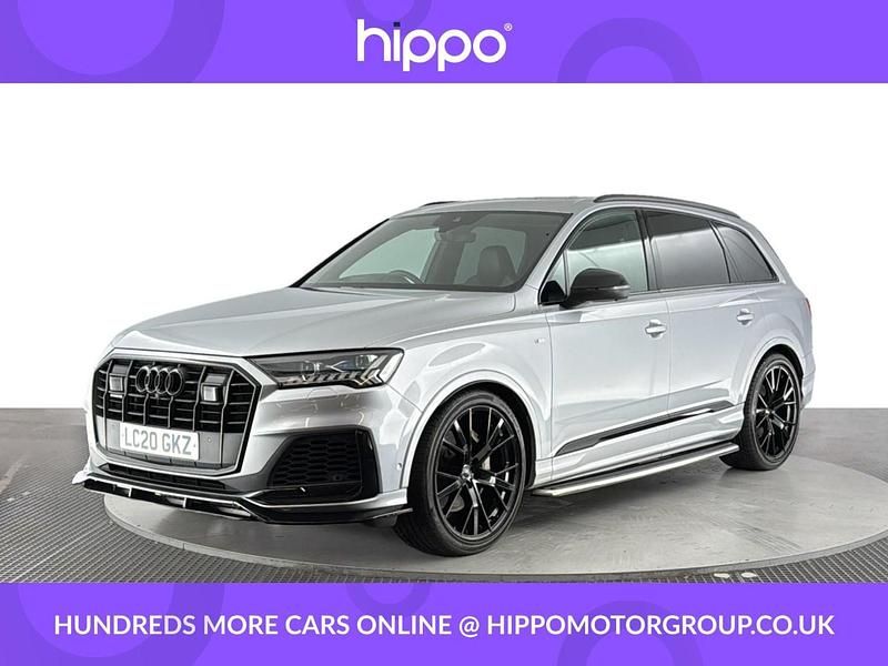 Silver Used 2020 Audi Q7 Business SUV | £43,920 (Fair price) - Image 1/4