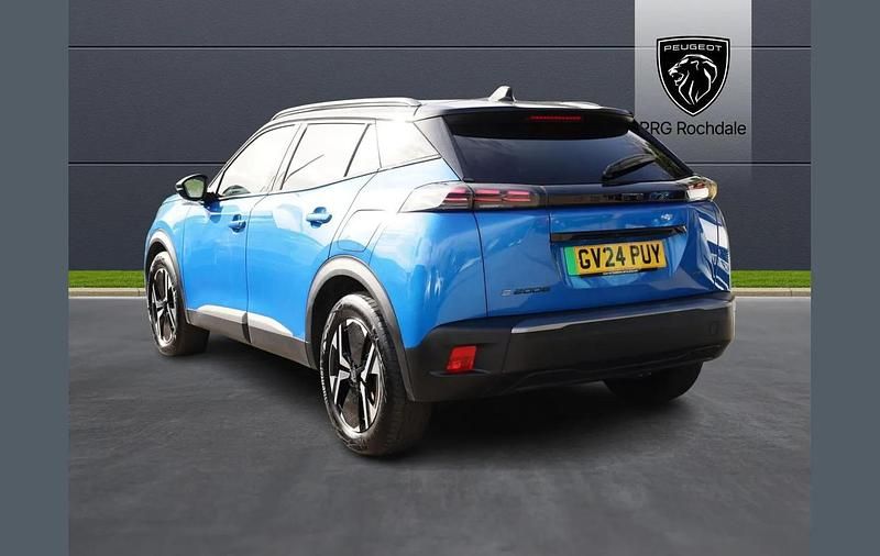 Used Peugeot e-2008 GTi 100 kW (136 HP) 2024 Blue SUV