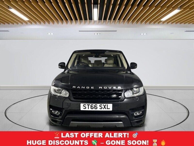 Black Used 2016 Land Rover Range Rover Sport HSE Dynamic SUV | £17,099 (Good price) - Image 1/4
