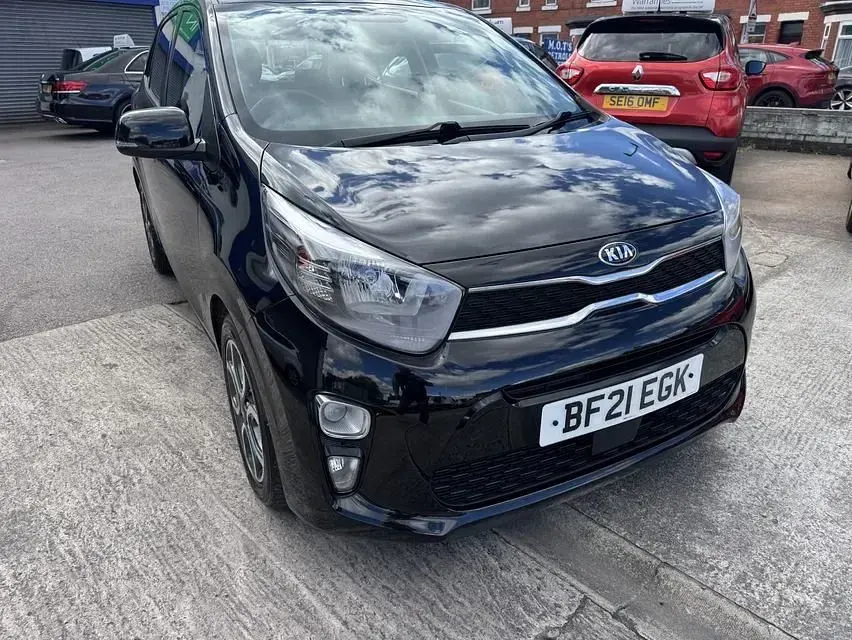 Used Kia Picanto 66 HP (48 kW) 2021 Black Hatchback