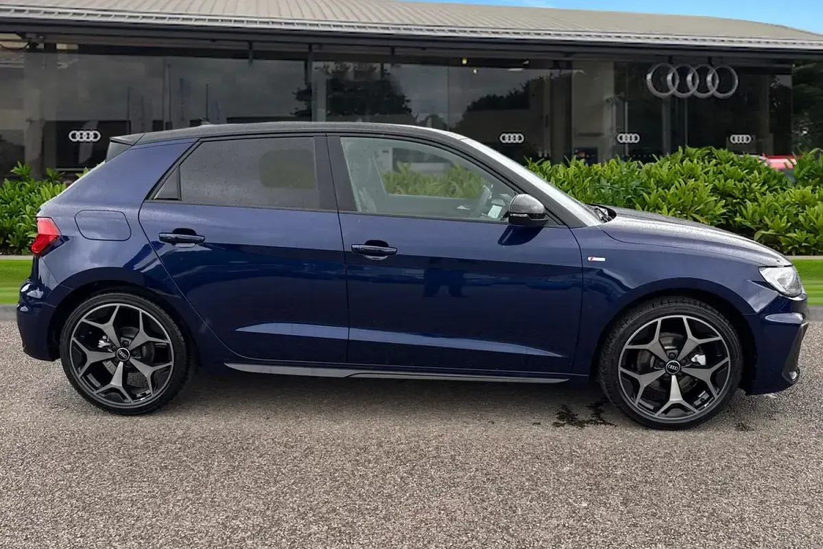 New Audi A1 Sportback Black Edition 150 HP (110 kW) 2026 Blue Hatchback
