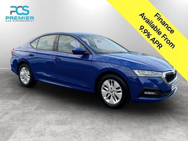 Blue Used 2022 Skoda Octavia SE Technology Hatchback | £13,395 (Good price) - Image 1/3