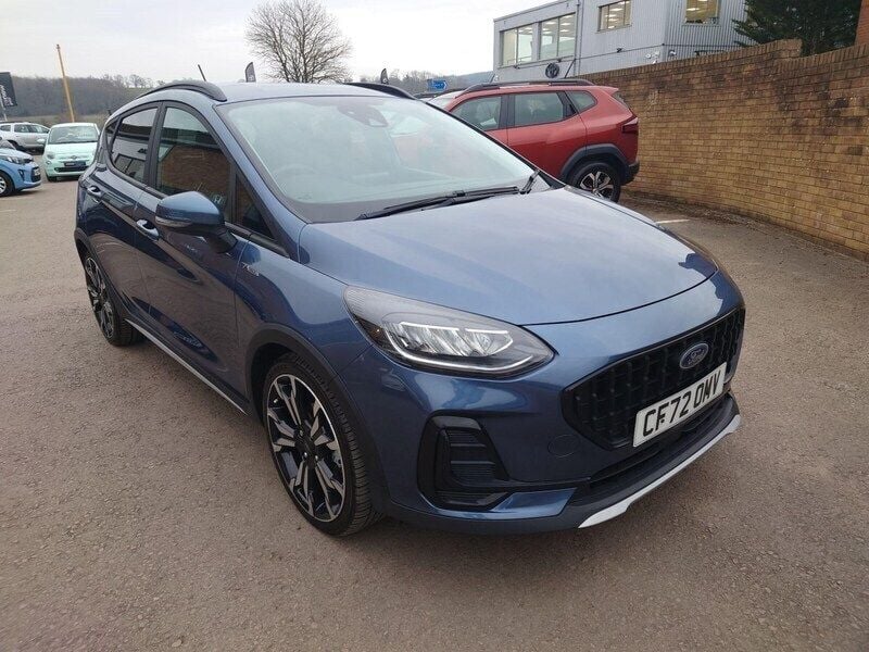 Blue Used 2023 Ford Fiesta Active X Hatchback | £17,995 (Fair price) - Image 1/4