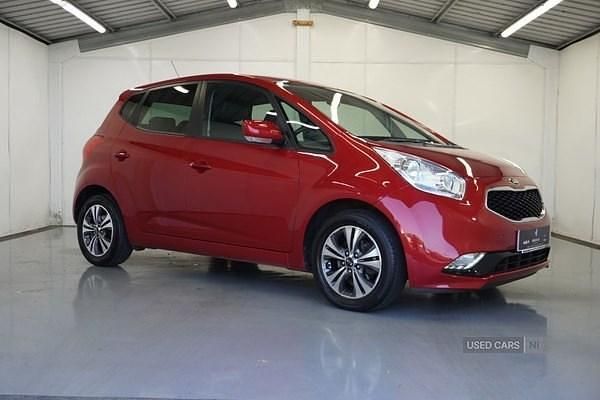 Red Used 2019 Kia Venga 3 Hatchback | £10,795 (Fair price) - Image 1/4