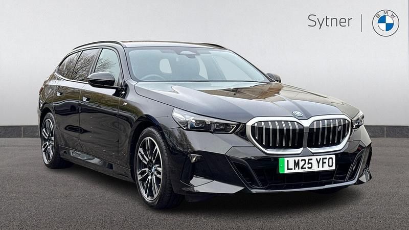 Black Used 2025 BMW i5 M Sport Estate | £45,500 (Fair price) - Image 1/4