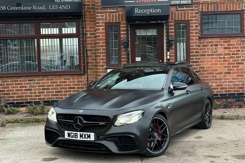 Black Used 2018 Mercedes E63 AMG Premium Sedan | £43,890 (Expensive) - Image 1/1