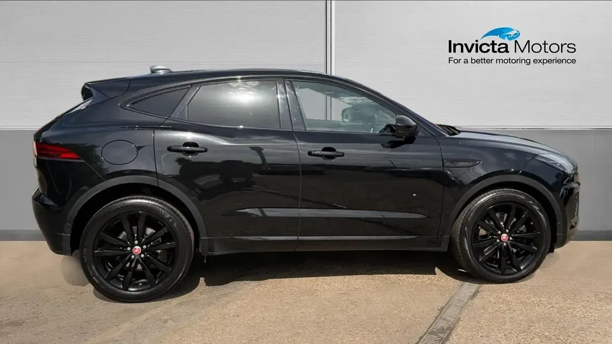 Used Jaguar E-Pace R-Dynamic 204 HP (150 kW) 2021 Black SUV